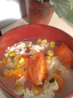 Foto resep Tan Hua Tang (Sup Tomat Telur)