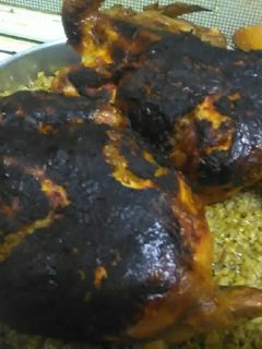 صورة لوصفة فراخ محشيه فريك