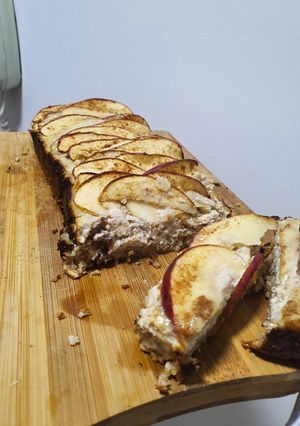 Una foto de Tortita fit de manzana