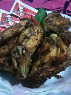 Foto resep Chicken wings spicy (ayam goreng pedas) ala cik weng