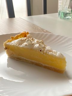 Una foto de Lemon pie