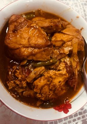 Foto resep Semur tahu dan telur ceplok #PR_AnekaSemur