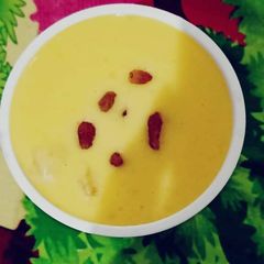 Delicious mango custard A picture of Delicious mango custard.