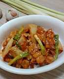 KIM CHI XÀO THỊT HEO (Buta Kimuchi)