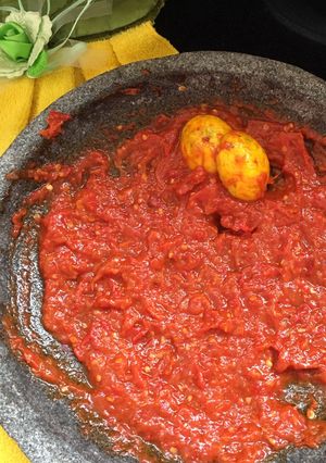 Foto resep 2. Sambel Penyetan