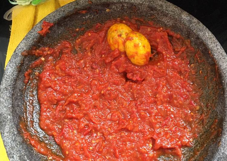 Resep 2. Sambel Penyetan Anti Gagal