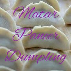A picture of Matar paneer dumping.