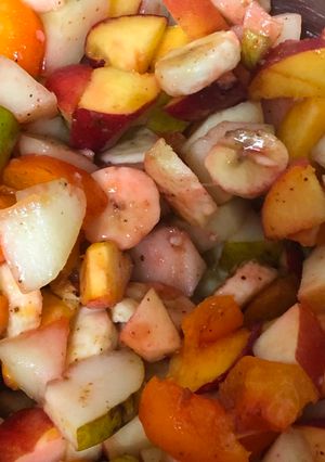 A picture of Tropical fruit salad.