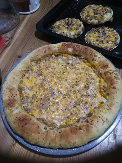 Foto resep "Veggie Cheese" pizza dough with TunaCorn mayo
