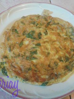 Foto resep Telur Dadar Bayam