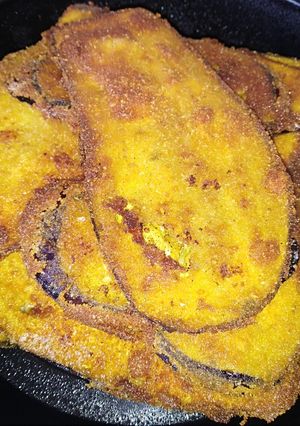 Una foto de Milanesas de Berenjenas