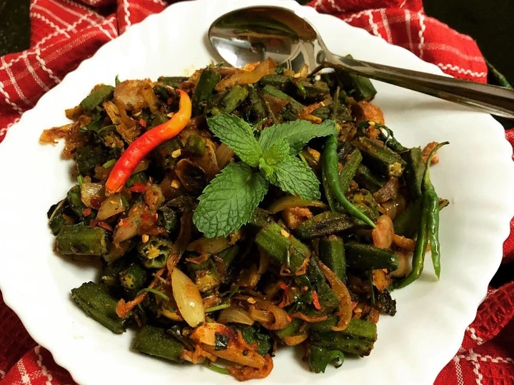 Recipe Bhindi Do Pyaza which So Delicious