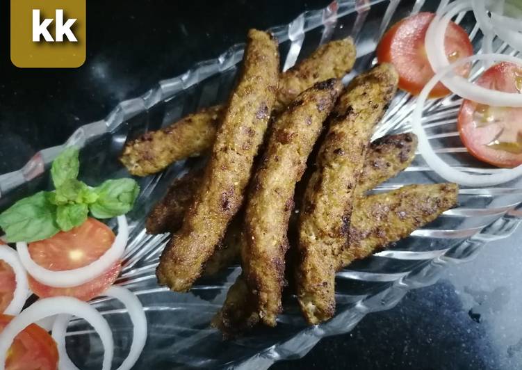 Simple Way to Prepare Award-winning Restaurant style Seekh kabab👍