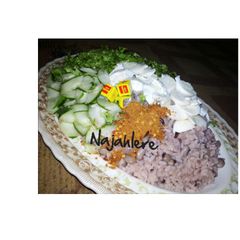 A picture of Rice and beans(Garau Garau).