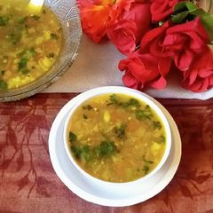 A picture of Mix Veggies Soup.