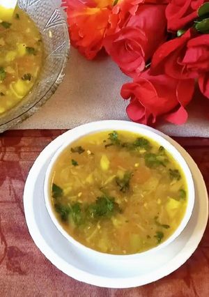 A picture of Mix Veggies Soup.