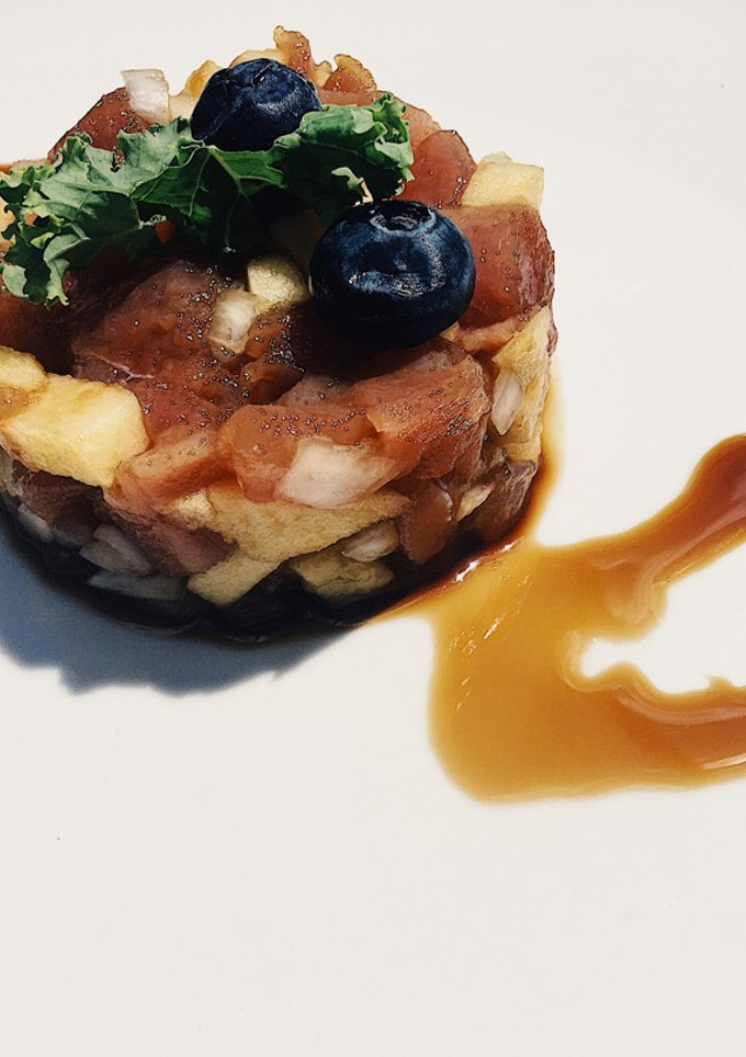Una foto de Tartar de atún 🐟