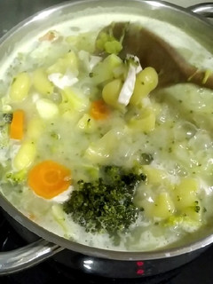 Una foto de Caldo casero