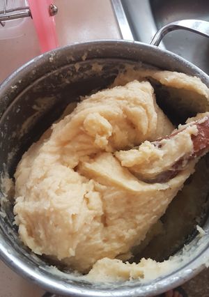 A picture of Churro Dough.