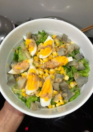 Hình của món Salad cho người ăn kiêng.