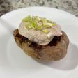 Patatas rellenas estilo kebab