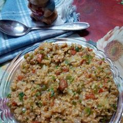 A picture of Oats upma.