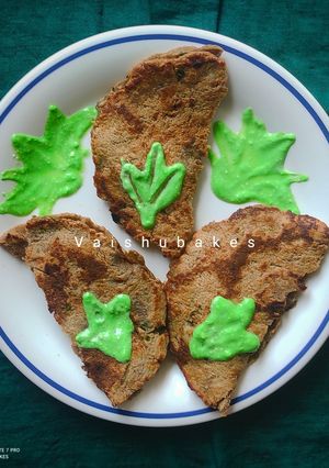 A picture of Potato and Rajgira Paratha(vrat/upvas recipe).
