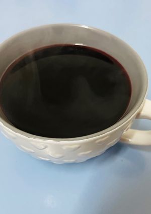 A picture of Hibiscus tea.