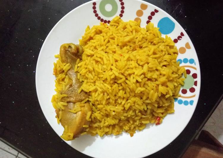 Easiest Way to Make Perfect Oilless turmeric jollof