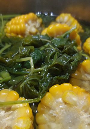 Foto resep Bayam kuah bening