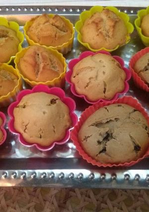 A picture of Muffin 3 flavours.