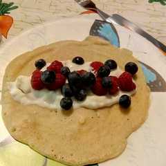 Una foto de Panqueque de avena