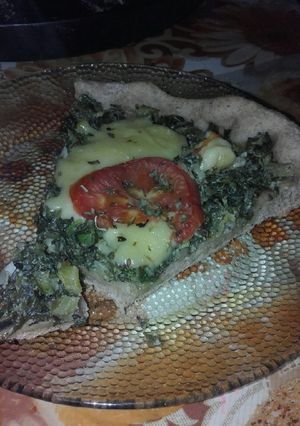 Una foto de Tarta de verduras sin tapa