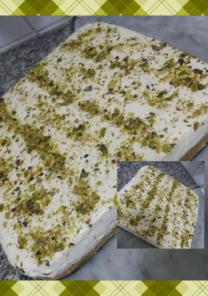 صورة لوصفة تشيز كيك بنكهة عربية