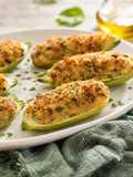 Zucchine Ripiene di Tonno Low Carb