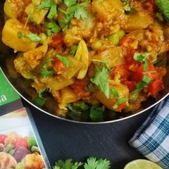 Desi mix sabzi A picture of Desi mix sabzi.