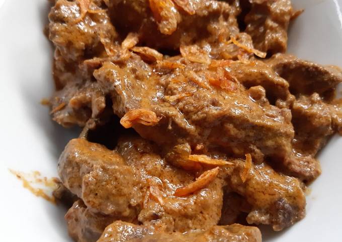 Resep praktis bikin Rendang Sapi yang nagih banget