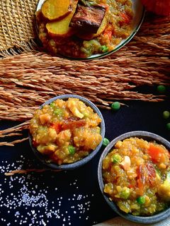 নির‍ামিষ সাবুর খিচুড়ি (niramish sabur khichuri recipe in bengali) রেসিপির প্রধান ছবি
