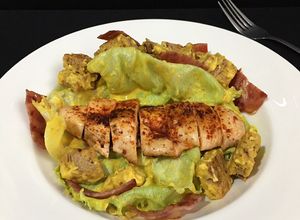 Foto resep The Best Caesar Salad with Grilled Chicken