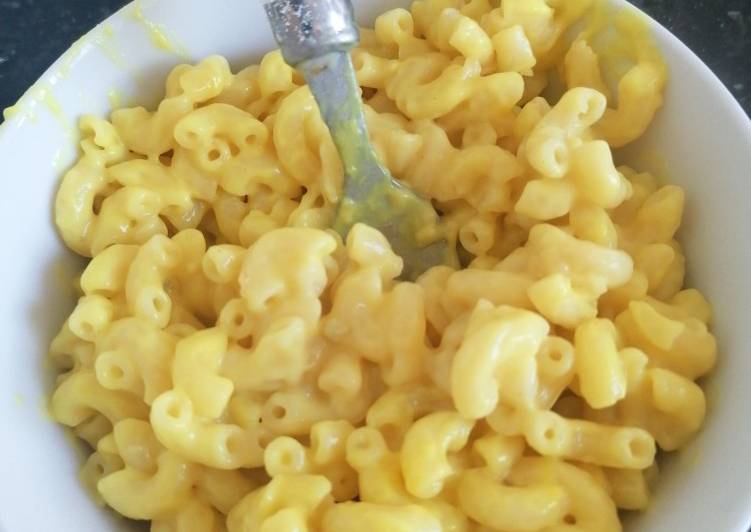 How to Make Quick Homemade mustard mac and cheese