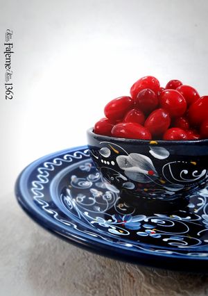 عکسی از دستور ترشی زغال اخته
