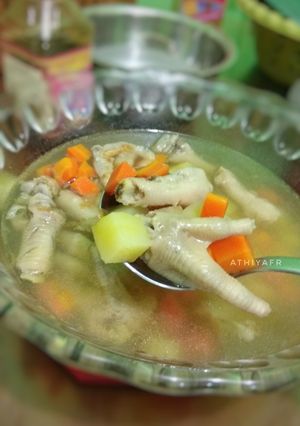 Foto resep Sop ceker "pak min Klaten"