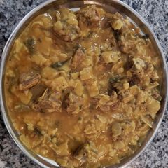 A picture of Mutton Chakori.
