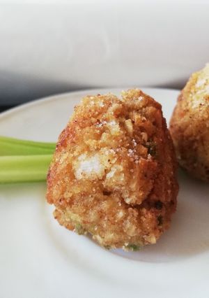 Una foto de Albóndigas de avena vegetarianas