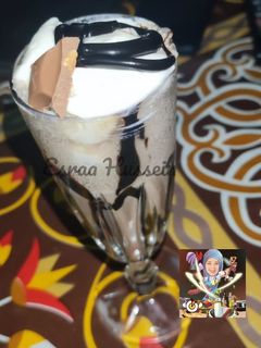صورة لوصفة سبانش لاتيه بالشوكولاته ☕🍫