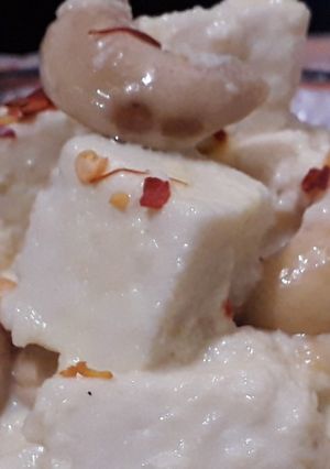A picture of Nawabi paneer (no oil,garlic,onion).