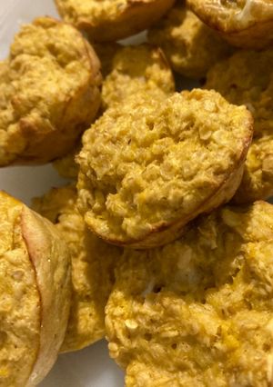 Una foto de Muffins saludables de mandarina!
