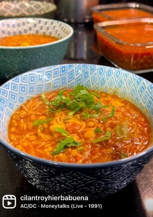 Una foto de Sopa Harira Express