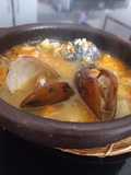 Cazuela de cholgas o mejillones