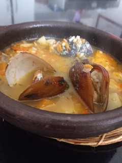 Una foto de Cazuela de cholgas o mejillones